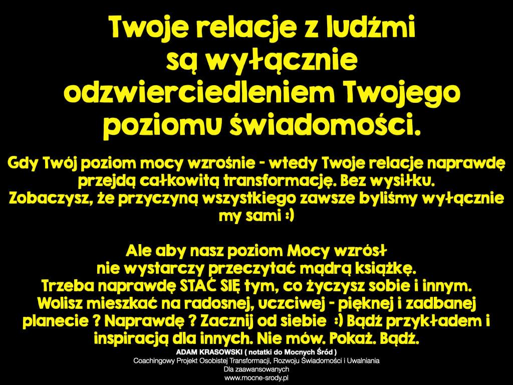 Adam Krasowski Mocne Środy