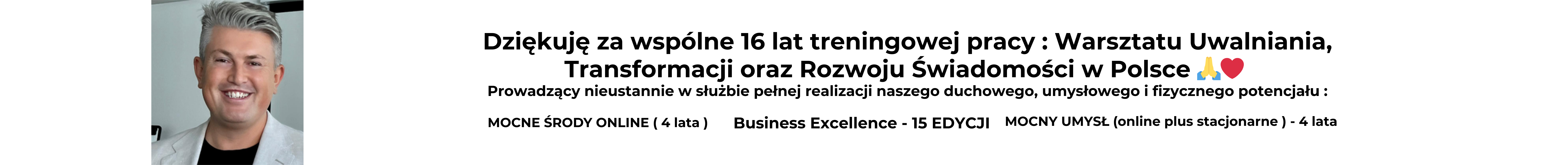 Adam Krasowski | EFEKTYWNY Rozwój świadomości – Uwalnianie – Mocne Środy – Mocny Umysł